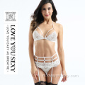 Goede sexy blanke Suars set lingerie
